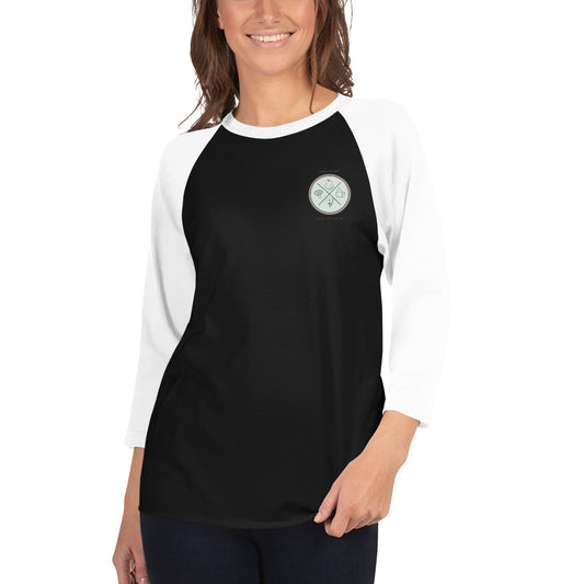 Keyes to my heart 3/4 sleeve raglan shirt